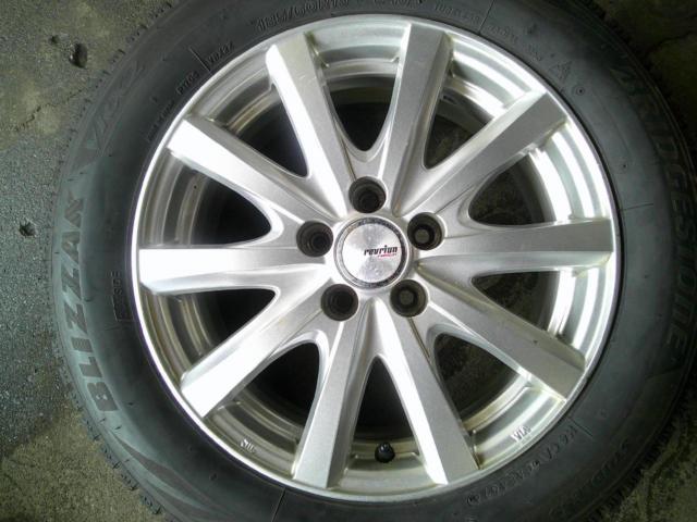 【H倉庫】BRIDGESTONE VRX2 + weds ravrion RS01