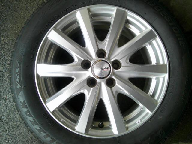 【H倉庫】BRIDGESTONE VRX2 + weds ravrion RS01