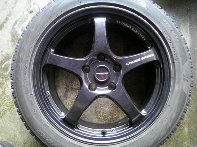 BRIDGESTONE BLIZZAK VRX2 + HOT STUFF CROSS SPEED HYPER EDITION CR5