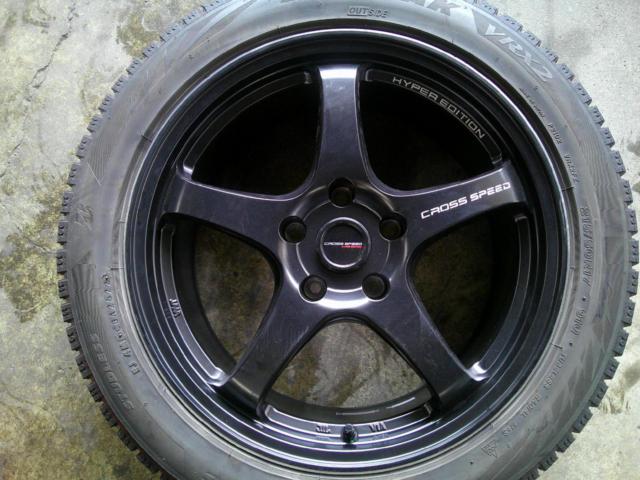 BRIDGESTONE BLIZZAK VRX2 + HOT STUFF CROSS SPEED HYPER EDITION CR5