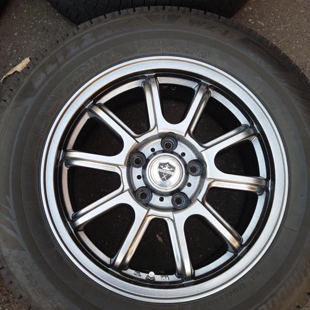 【H倉庫】BRIDGESTONE BLIZZAK WZ-1 + Lehrmeister ELBE ESTROSA VR-10