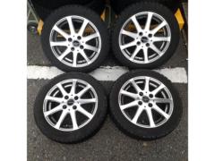 【HOT STUFF(ホットスタッフ)】Laffite(ラフィット) SK-9 (4HOLE)+【GOODYEAR】ICE NAVI6+【BRIDGESTONE】BLIZZAK VRX2