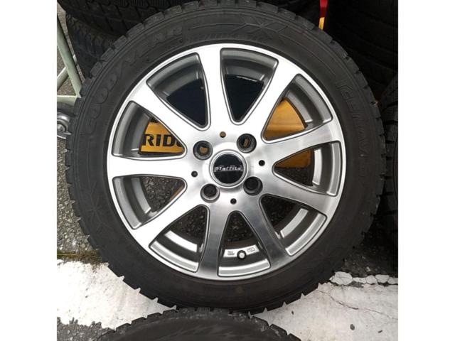 【HOT STUFF(ホットスタッフ)】Laffite(ラフィット) SK-9 (4HOLE)+【GOODYEAR】ICE NAVI6+【BRIDGESTONE】BLIZZAK VRX2