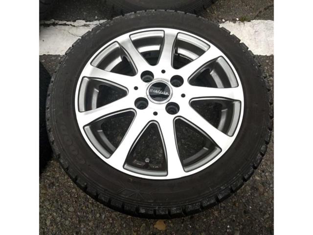 【HOT STUFF(ホットスタッフ)】Laffite(ラフィット) SK-9 (4HOLE)+【GOODYEAR】ICE NAVI6+【BRIDGESTONE】BLIZZAK VRX2