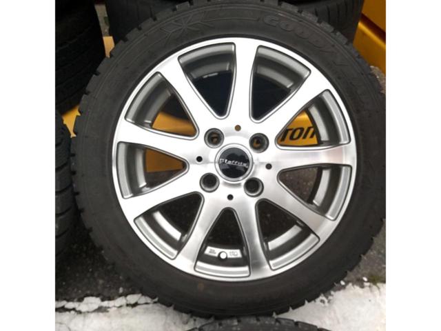【HOT STUFF(ホットスタッフ)】Laffite(ラフィット) SK-9 (4HOLE)+【GOODYEAR】ICE NAVI6+【BRIDGESTONE】BLIZZAK VRX2