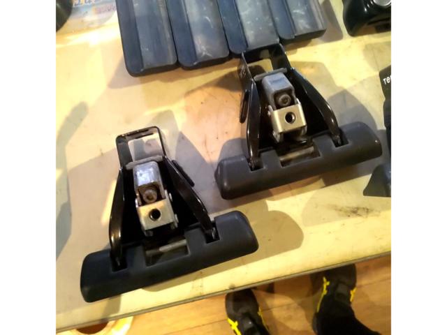 【TERZO】 ムーヴキャンバス (LA800) EF14 キャリアベースフット