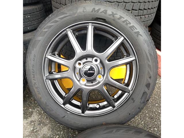 【AUTOWAY】EMBELY+【MAXTREK】MAXIMUS M2 155/65R14 2025年製