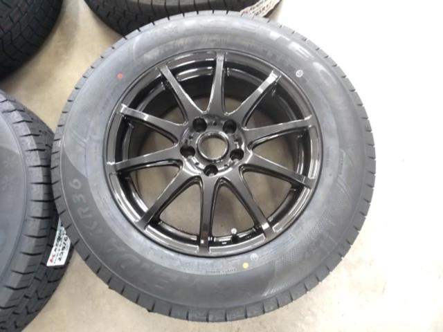新品スタッドレスタイヤ付き! メーカー不明スポークホイール  + KENDA(ケンダ) KR36