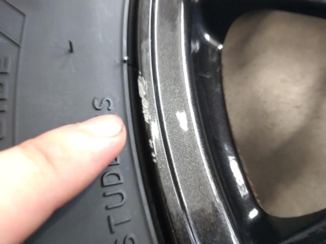 新品スタッドレスタイヤ付き! メーカー不明スポークホイール  + KENDA(ケンダ) KR36