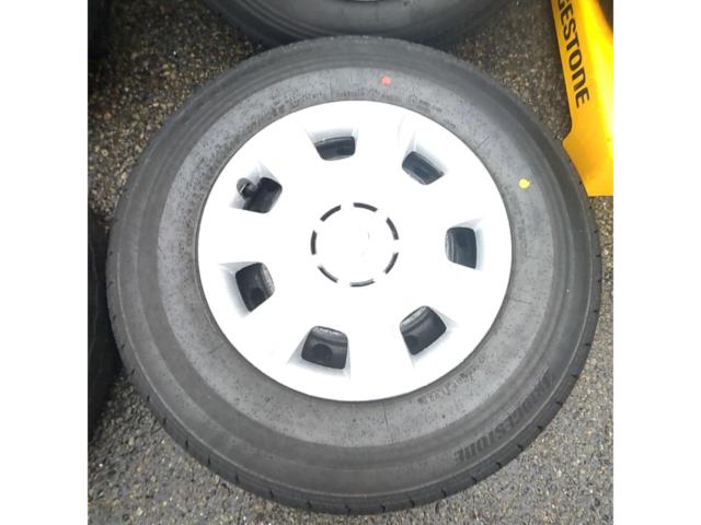 【トヨタ純正】スチールホイル+【BRIDGESTONE】ECOPIa RD613 195/80R15 2025年製