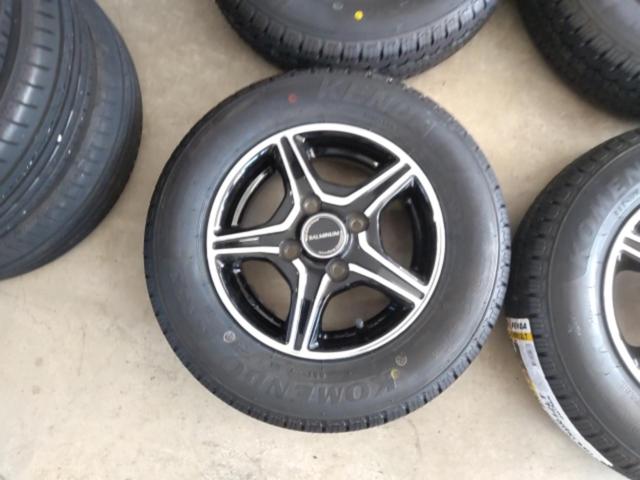 新品タイヤ付! BRIDGESTONE(ブリヂストン) BALMINUM(バルミナ) V5 (4HOLE)  + KENDA(ケンダ) KR33