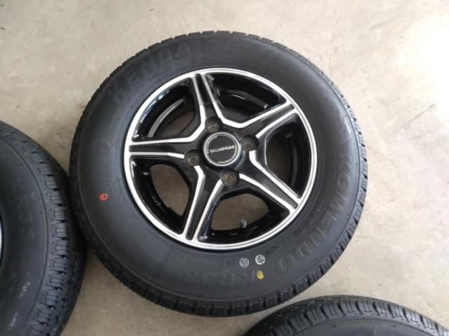新品タイヤ付! BRIDGESTONE(ブリヂストン) BALMINUM(バルミナ) V5 (4HOLE)  + KENDA(ケンダ) KR33