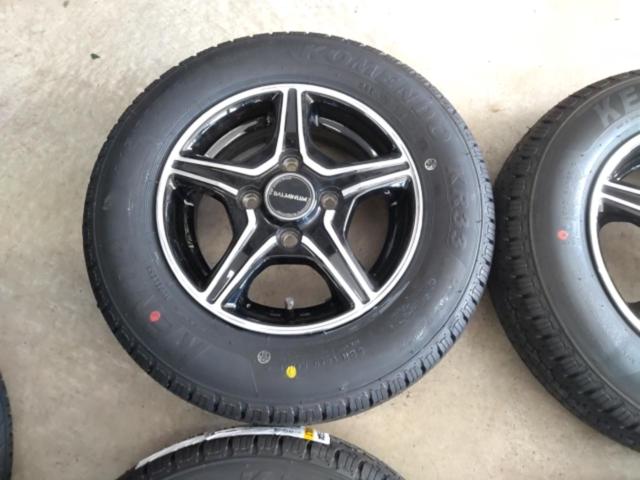 新品タイヤ付! BRIDGESTONE(ブリヂストン) BALMINUM(バルミナ) V5 (4HOLE)  + KENDA(ケンダ) KR33