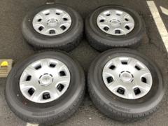 トヨタ純正(TOYOTA)  ハイエース 200系 純正スチールホイール + BRIDGESTONE ECOPIA RD613 107/105S LT  + BRIDGESTONE(ブリヂ