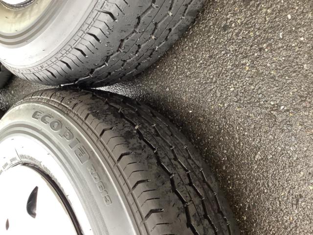 トヨタ純正(TOYOTA)  ハイエース 200系 純正スチールホイール + BRIDGESTONE ECOPIA RD613 107/105S LT  + BRIDGESTONE(ブリヂ