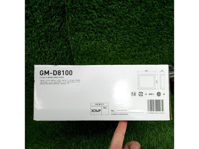 【carrozzeria】GM-D8400 モノラルパワーアンプ