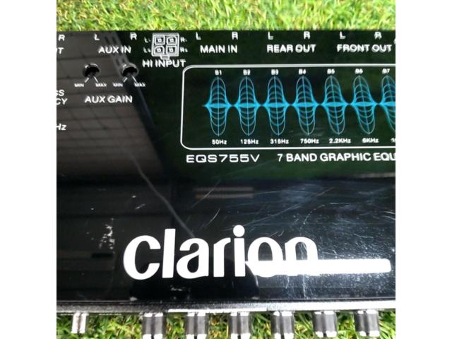 CLARION EQS755V グラフィックイコライザー