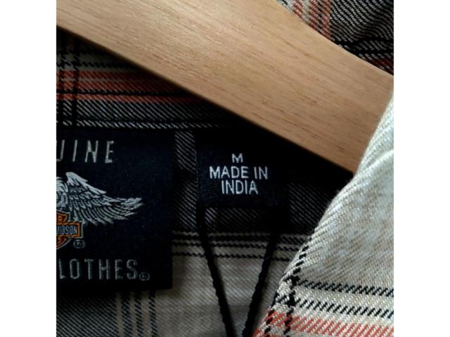 【HarleyDavidson】WOVEN PLAID シャツ Mサイズ