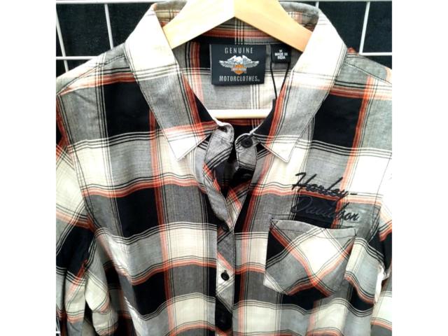 【HarleyDavidson】WOVEN PLAID シャツ Mサイズ