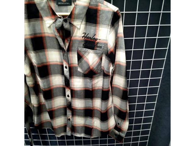 【HarleyDavidson】WOVEN PLAID シャツ Mサイズ