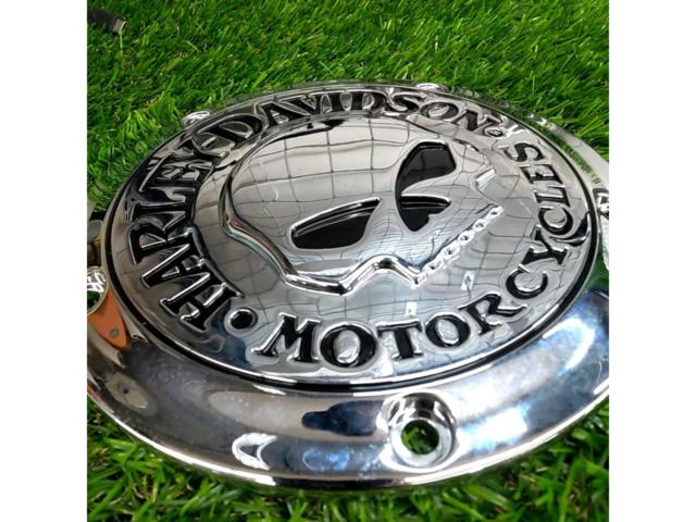 HarleyDavidson スカルダービーカバー