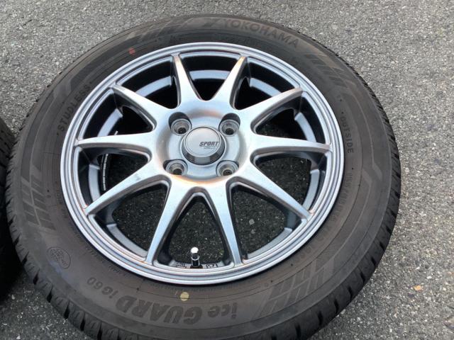 YellowHat SPORT ABELIA + YOKOHAMA ice GUARD iG60
