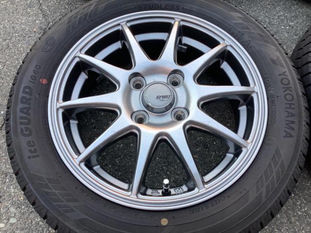 YellowHat SPORT ABELIA + YOKOHAMA ice GUARD iG60