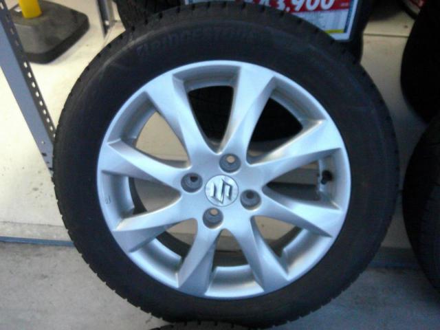 Suzuki genuine Hustler parts + Bridgestone VRX3