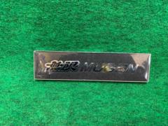 MUGEN メタルロゴエンブレム(ブラック) 品番:90000-YZ8-DV63-BK