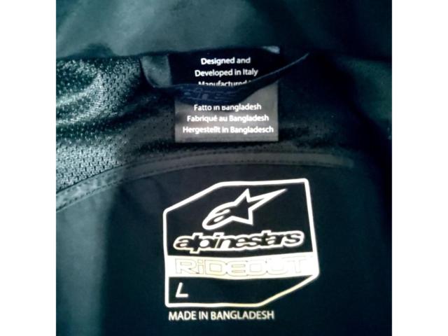 【サイズL】Alpinestars(アルパインスターズ) BADGER JACKET