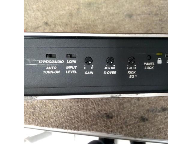 KICKER IQ500.1 パワーアンプ