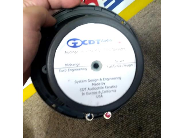 CDT AUDIO CDT-HD-62 16.5cm2wayコンポーネントスピーカー