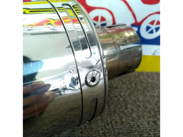 DELKEVIC 汎用サイレンサー 差込み内径約50.8Φ