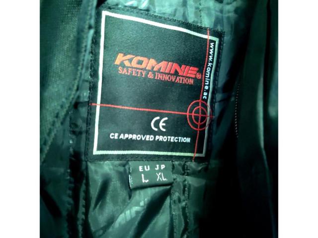 【サイズXL】KOMINE(コミネ) エニグマG2ウインタージャケット-クオンタム