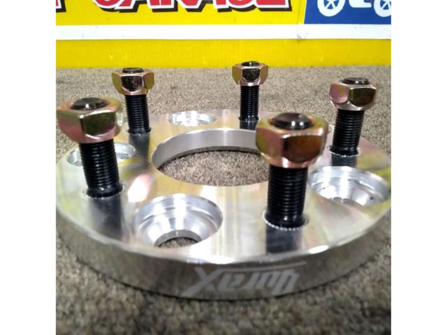 Durax ワイドトレットスペーサー 15mm 【114.3-5H/P1.25】