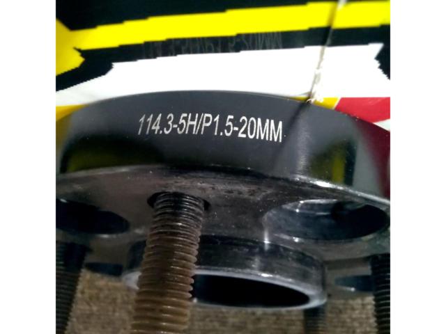 Durax ワイドトレットスペーサー 20mm 【114.3-5H/P1.5】