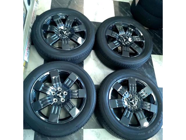 MITSUBISHI(三菱) デリカGグレード 純正ホイール+YOKOHAMA GEOLANDAR SUV