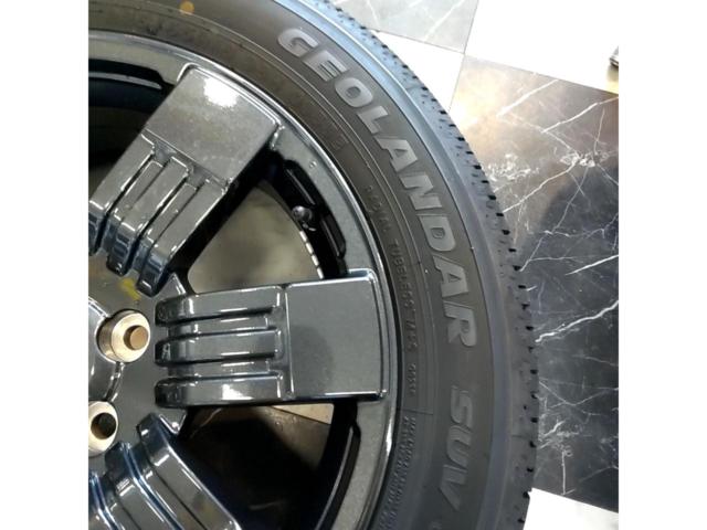 MITSUBISHI(三菱) デリカGグレード 純正ホイール+YOKOHAMA GEOLANDAR SUV