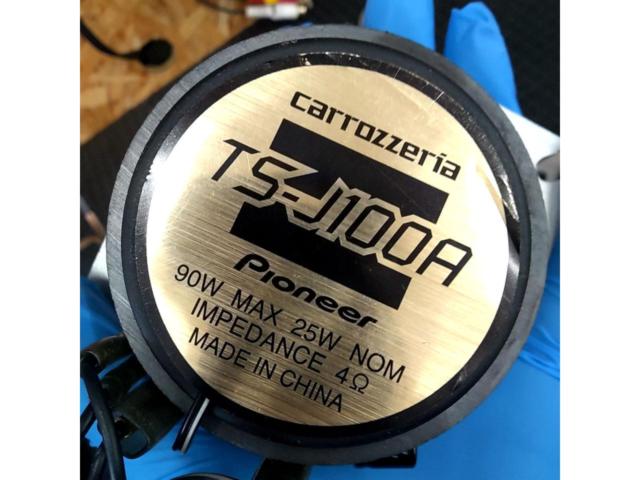 【carrozzeria】TS-J100A 10cm2weyコアキシャルスピーカー