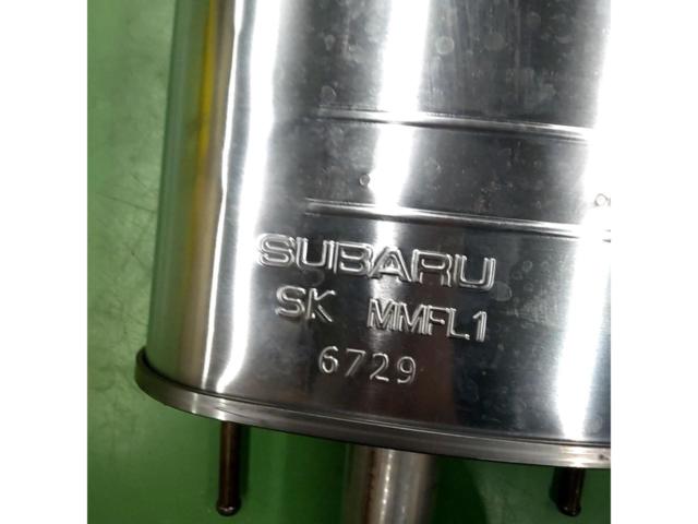 【スバル純正】GU7インプレッサ純正リアピースマフラー