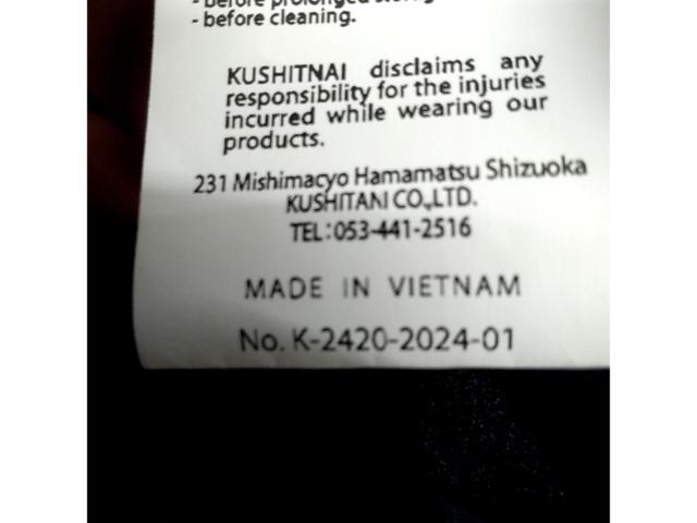 KUSHITANI Retest Blouson
L size