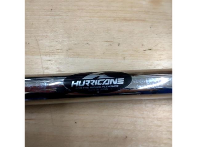 【HURRICANE】フラット4型ワイドスチールパイプハンドル 22.2Φ