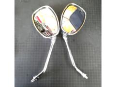 【メーカー不明】汎用品クロームメッキミラー