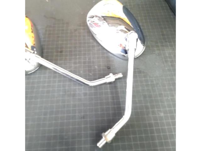 【メーカー不明】汎用品クロームメッキミラー 