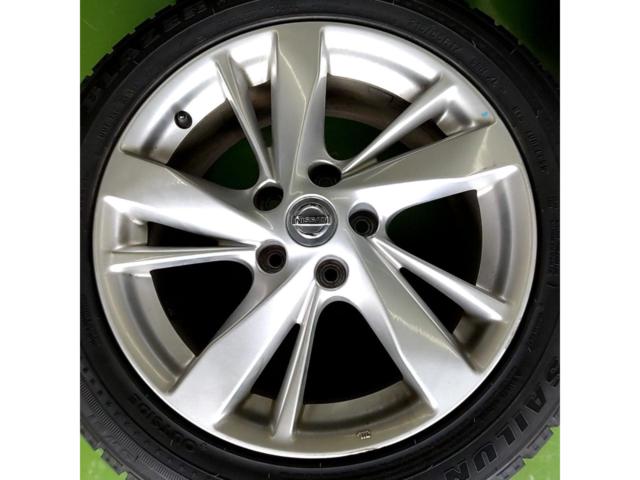【日産】L33ティアナ純正ホイール+【SAILUN】ICE BLAZER Arctic 215/55R17