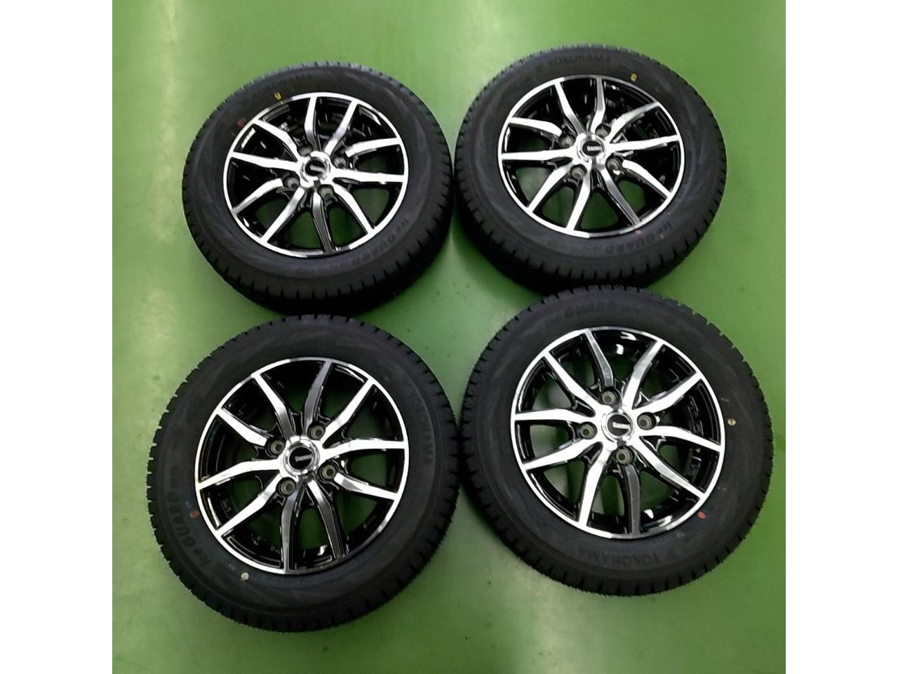 HOT STUFF】G.speed P-02+【YOKOHAMA】iceGUARD IG60 155/65R13 | やや 