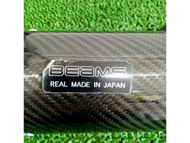 【BEAMS】カーボンマフラー ダウンタイプ
