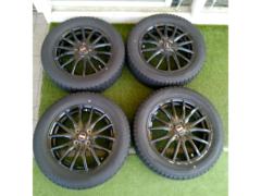 【BADX(バドックス)】D.O.S.(ディーオーエス) スポークホイール+【GOODYEAR】ICE NAVI7+【GOODYEAR】ICE NAVI8