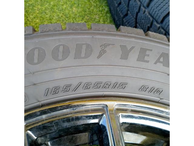 【BADX(バドックス)】D.O.S.(ディーオーエス) スポークホイール+【GOODYEAR】ICE NAVI7+【GOODYEAR】ICE NAVI8