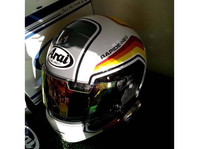 【Arai】RAPIDE NEO+【sena】J30 インカム